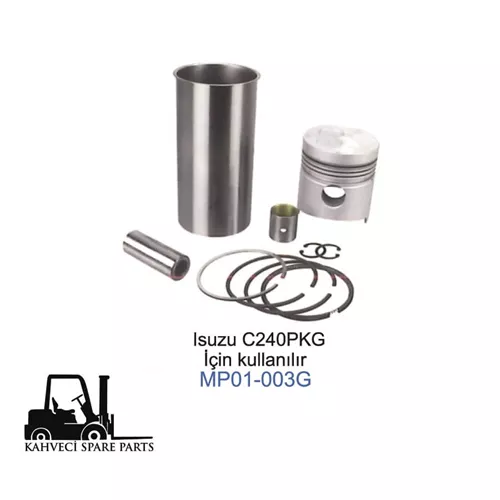 MP01-003G - Silindir Gömlek Set