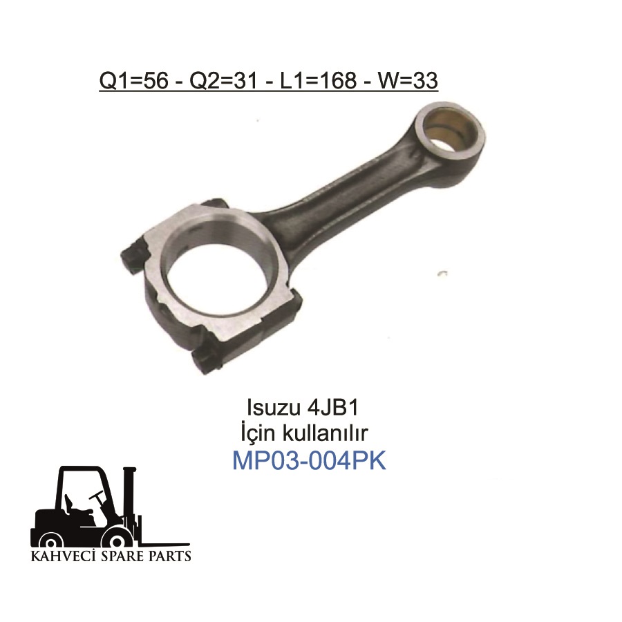 MP03-004PK - Piston Kol