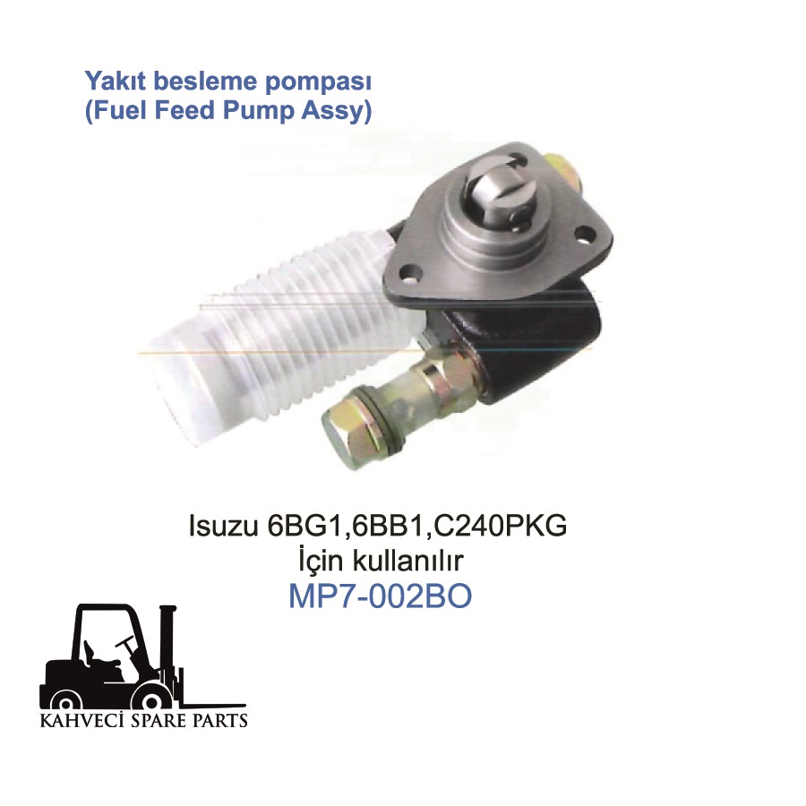 MP7-002BO - Yakıt Besleme Pomp.