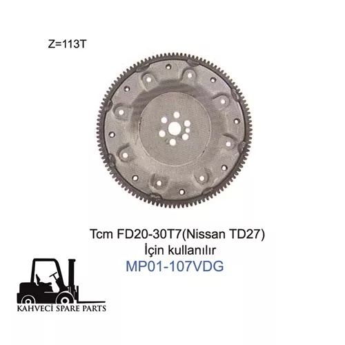 MP01-107VDG - Volan Dişli