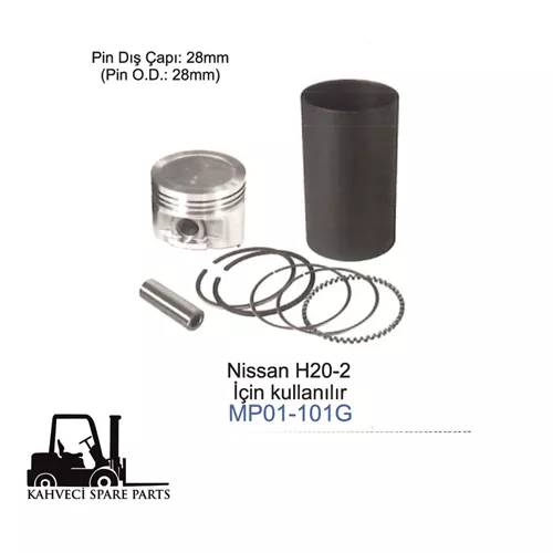 MP01-101G - Silindir Gömlek Set