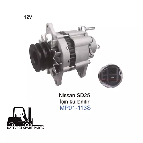 MP01-113S - Şarj Dinamosu