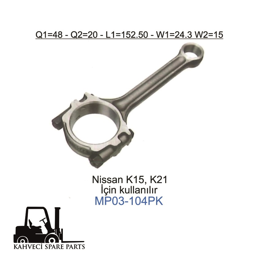 MP03-10PK - Piston Kol