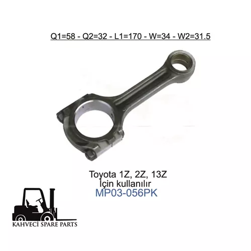 MP03-056PK - Piston Kol