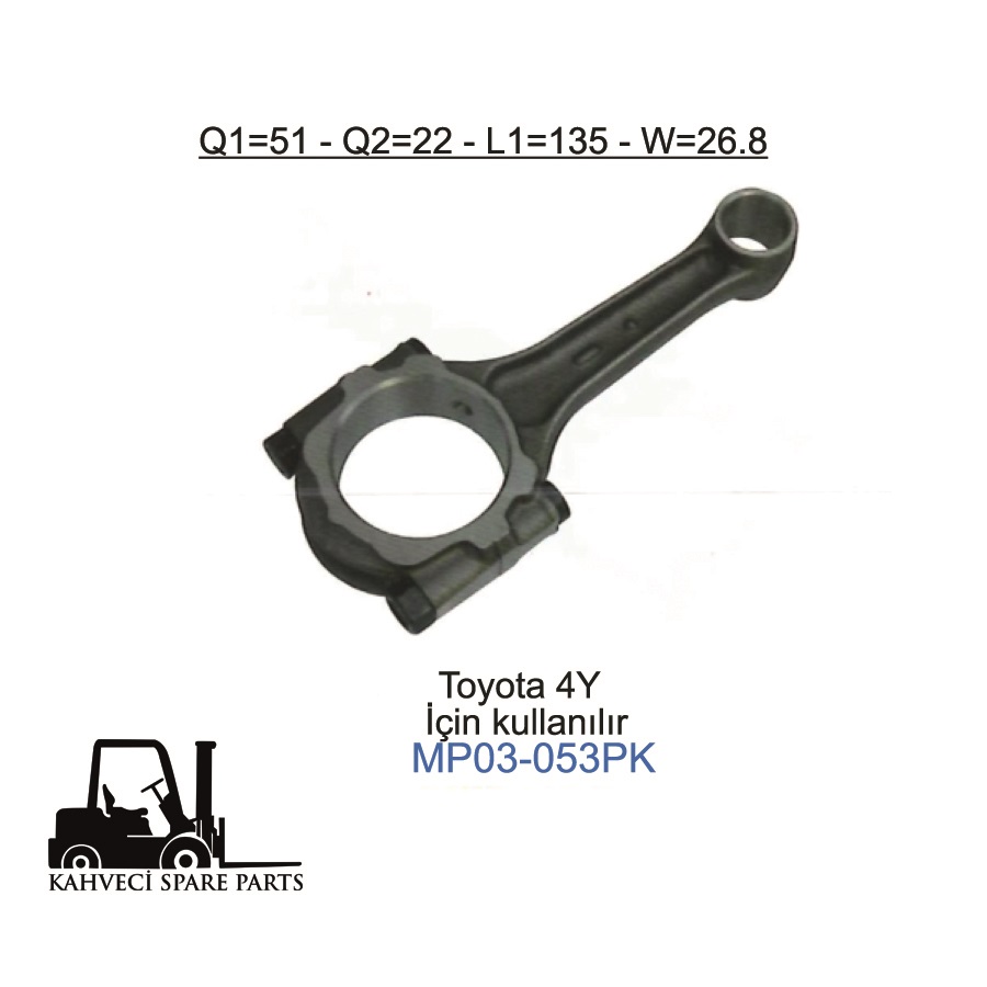 MP03-053PK - Piston Kol