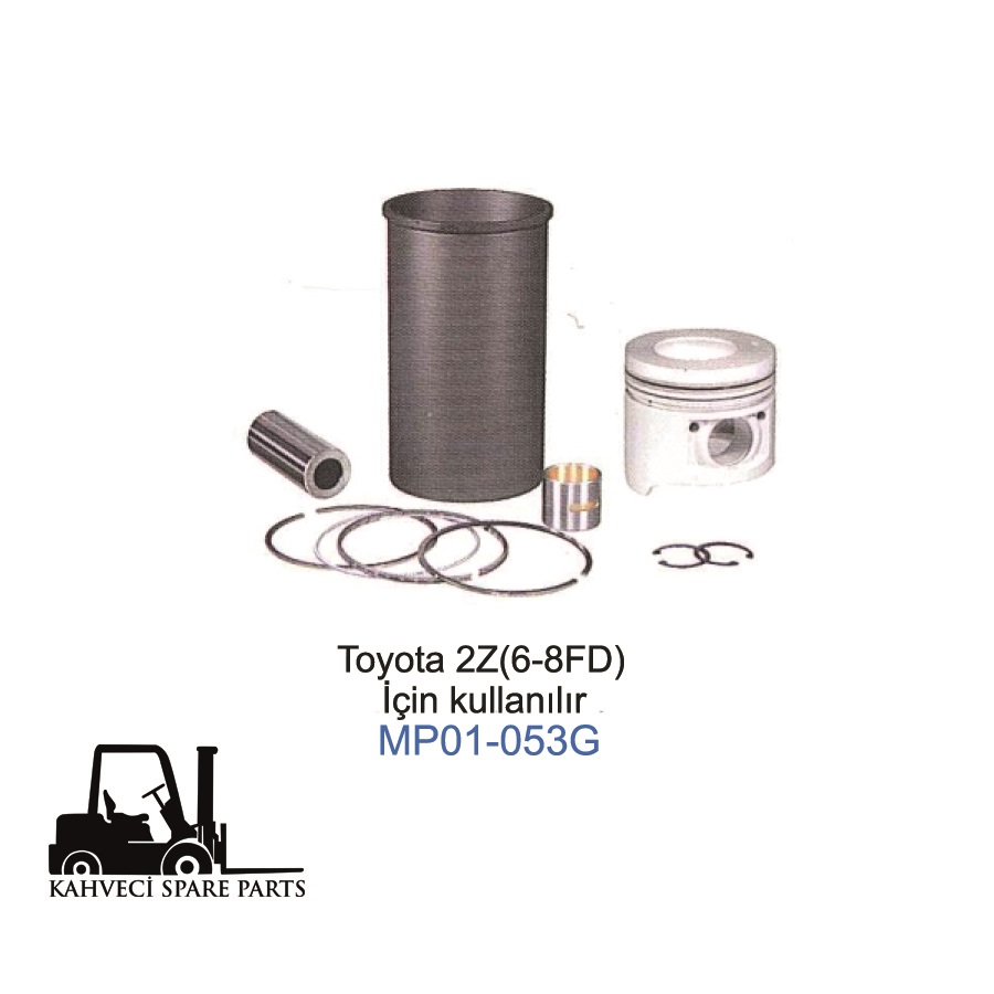 MP01-053G - Silindir Gömlek Set