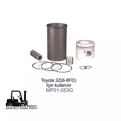 MP01-053G - Silindir Gömlek Set