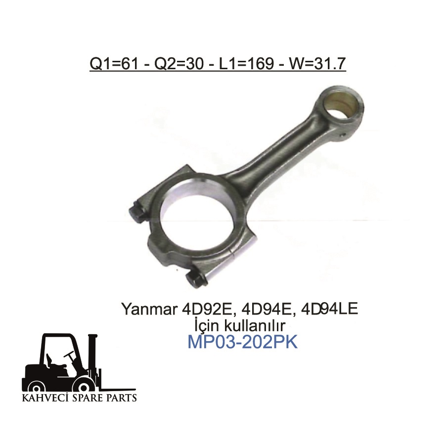 MP03-202PK - Piston Kol