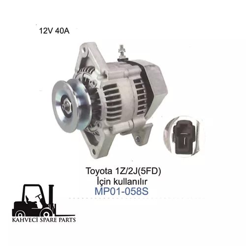 MP01-058S - Şarj Dinamosu