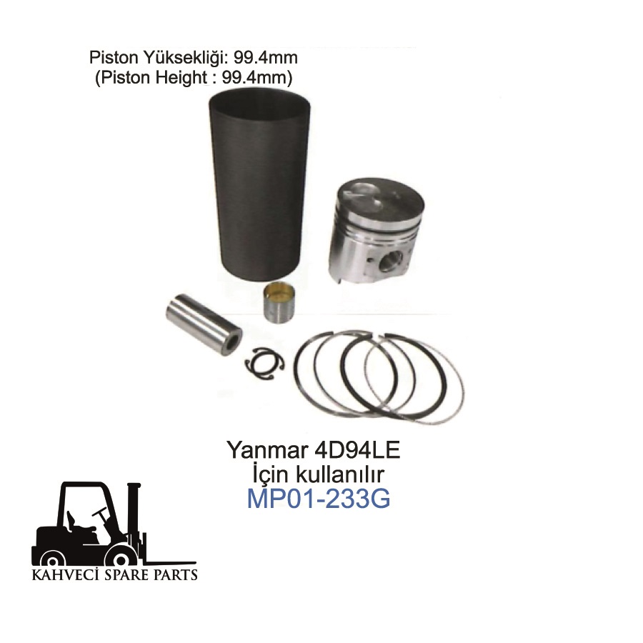 MP01-233G - Silindir Gömlek Set