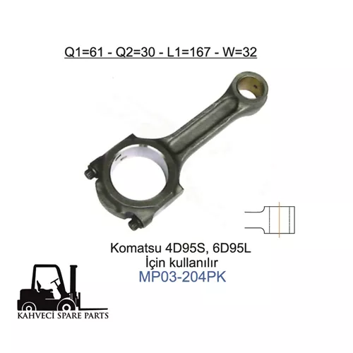 MP03-204PK - Piston Kol