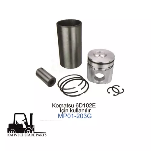 MP01-203G - Silindir Gömlek Set