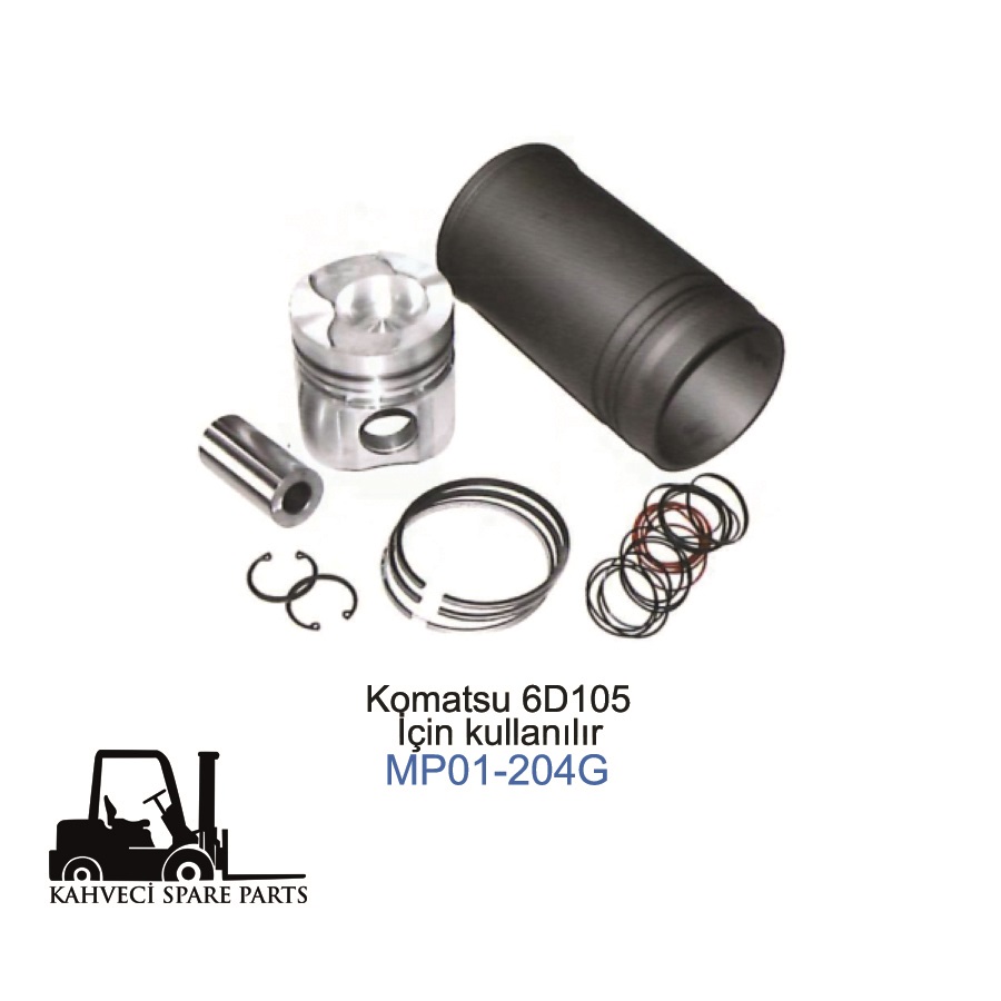 MP01-204G - Silindir Gömlek Set