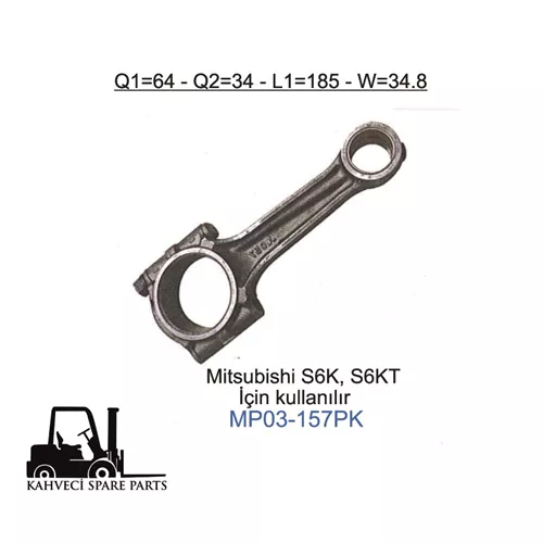 MP03-157PK - Piston Kol