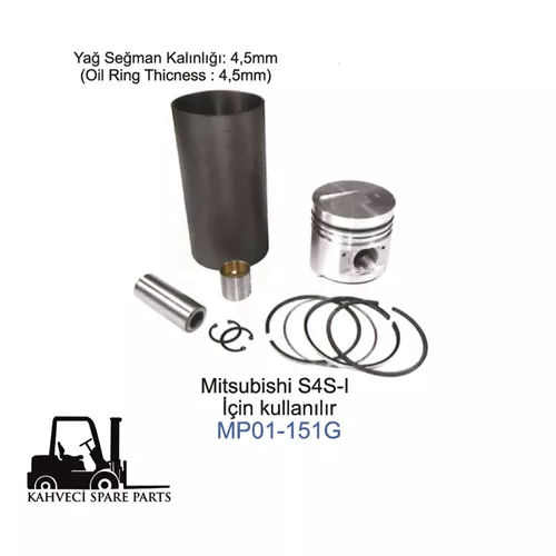 MP01-151G - Silindir Gömlek Set