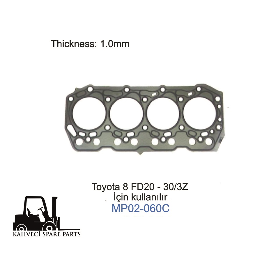 MP02-060C - Silindir Kapak Conta