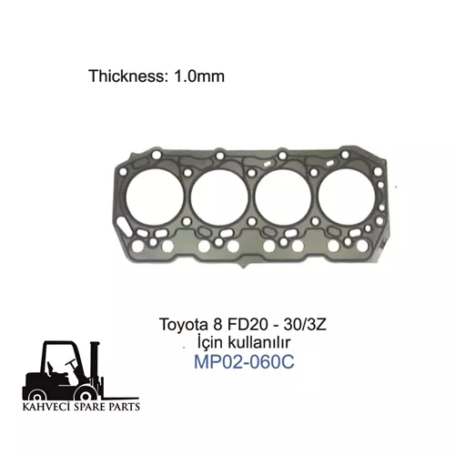 MP02-060C - Silindir Kapak Conta