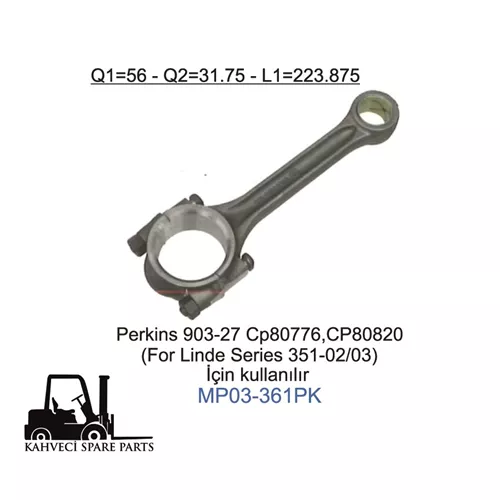 MP03-361PK - Piston Kol