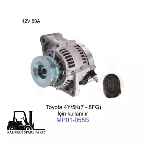 MP01-055S - Şarj Dinamosu