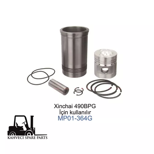 MP01-364G - Silindir Gömlek Set