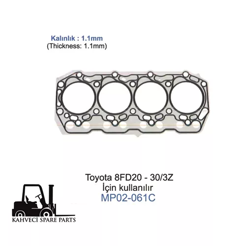 MP02-061C - Silindir Kapak Conta