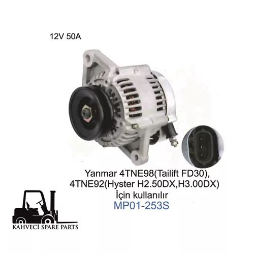 MP01-253S - Şarj Dinamosu