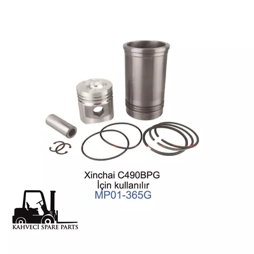 MP01-365G - Silindir Gömlek Set