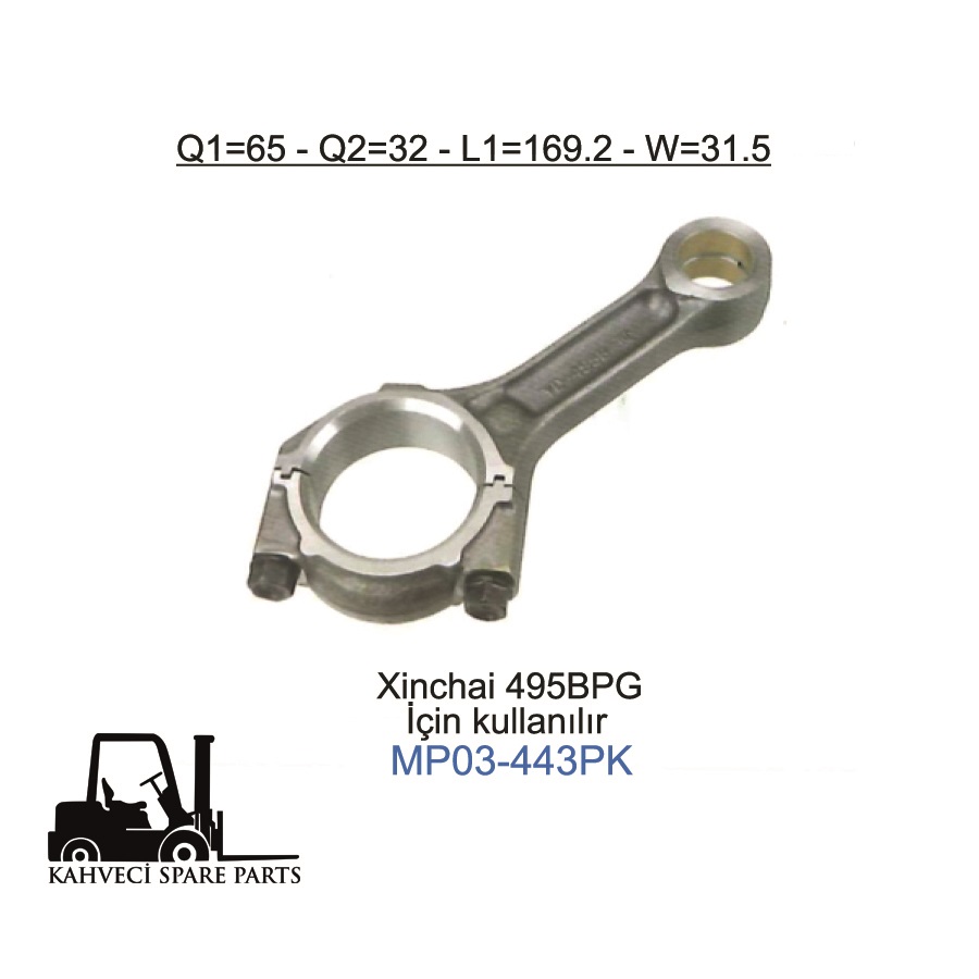 MP03-443PK - Piston Kol