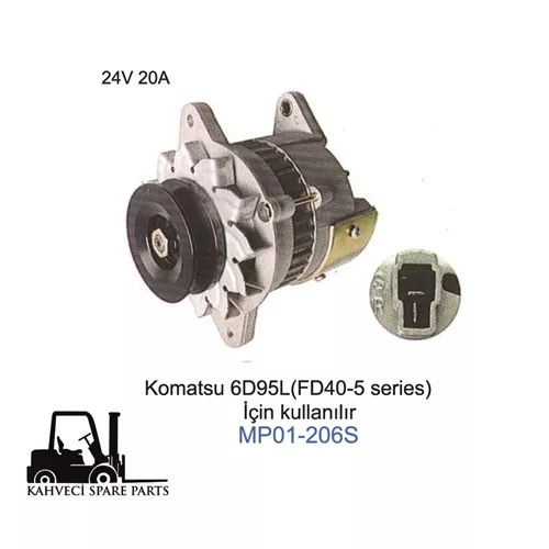 MP01-206S - Şarj Dinamosu