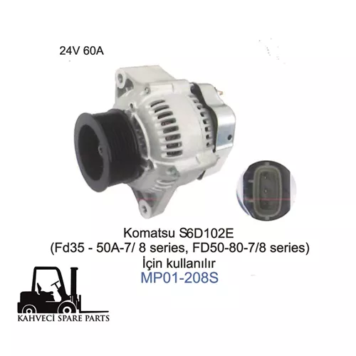 MP01-208S - Şarj Dinamosu