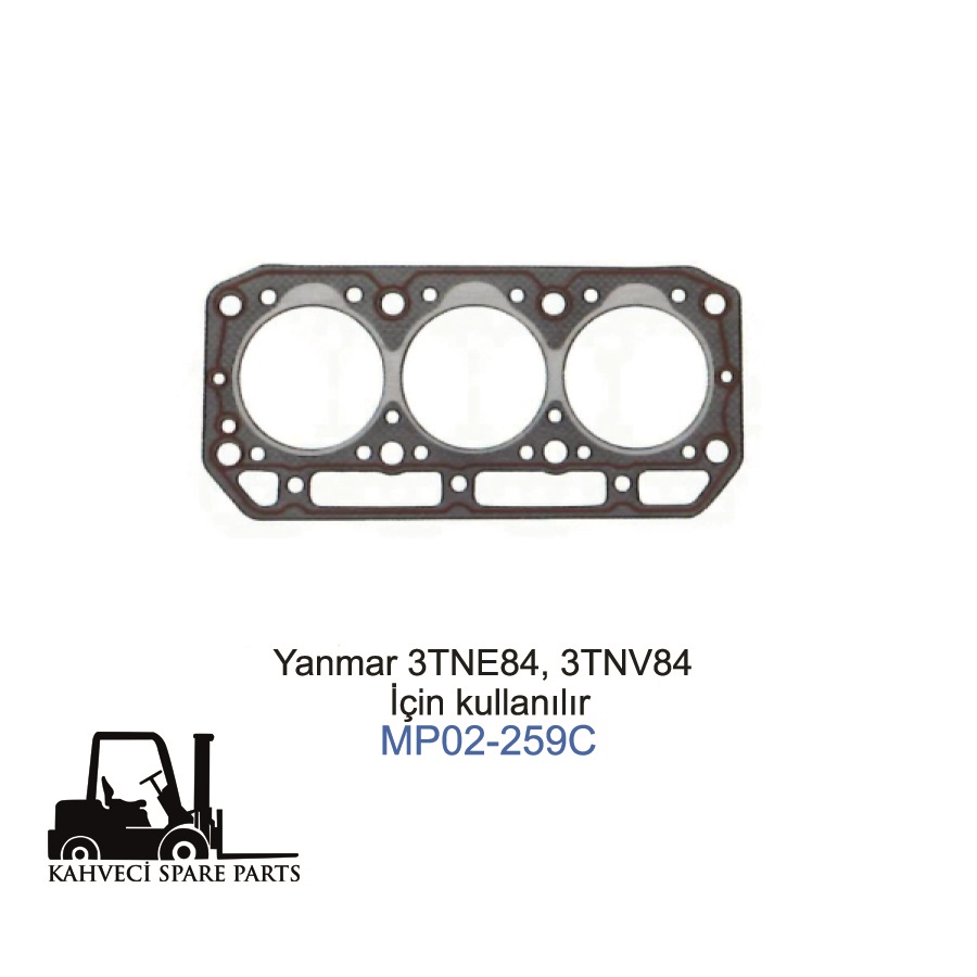 MP02-259C - Silindir Kapak Conta