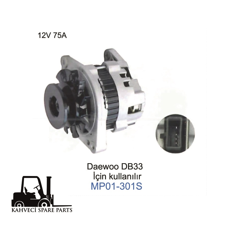 MP01-301S - Şarj Dinamosu