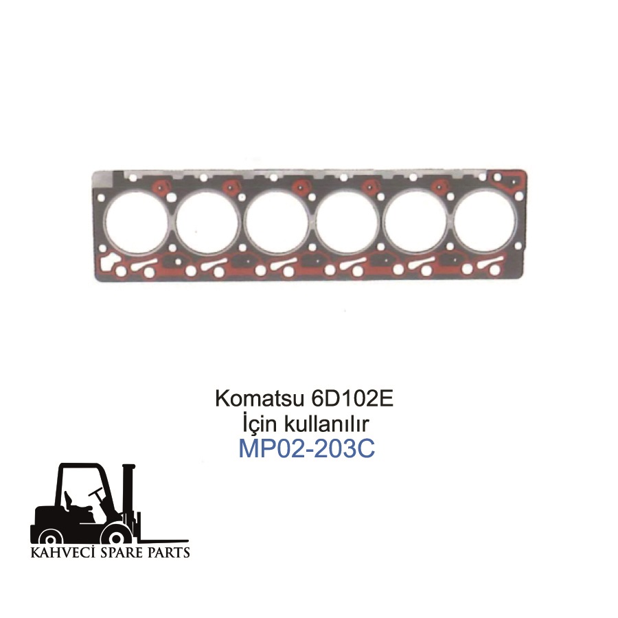 MP02-203C - Silindir Kapak Conta