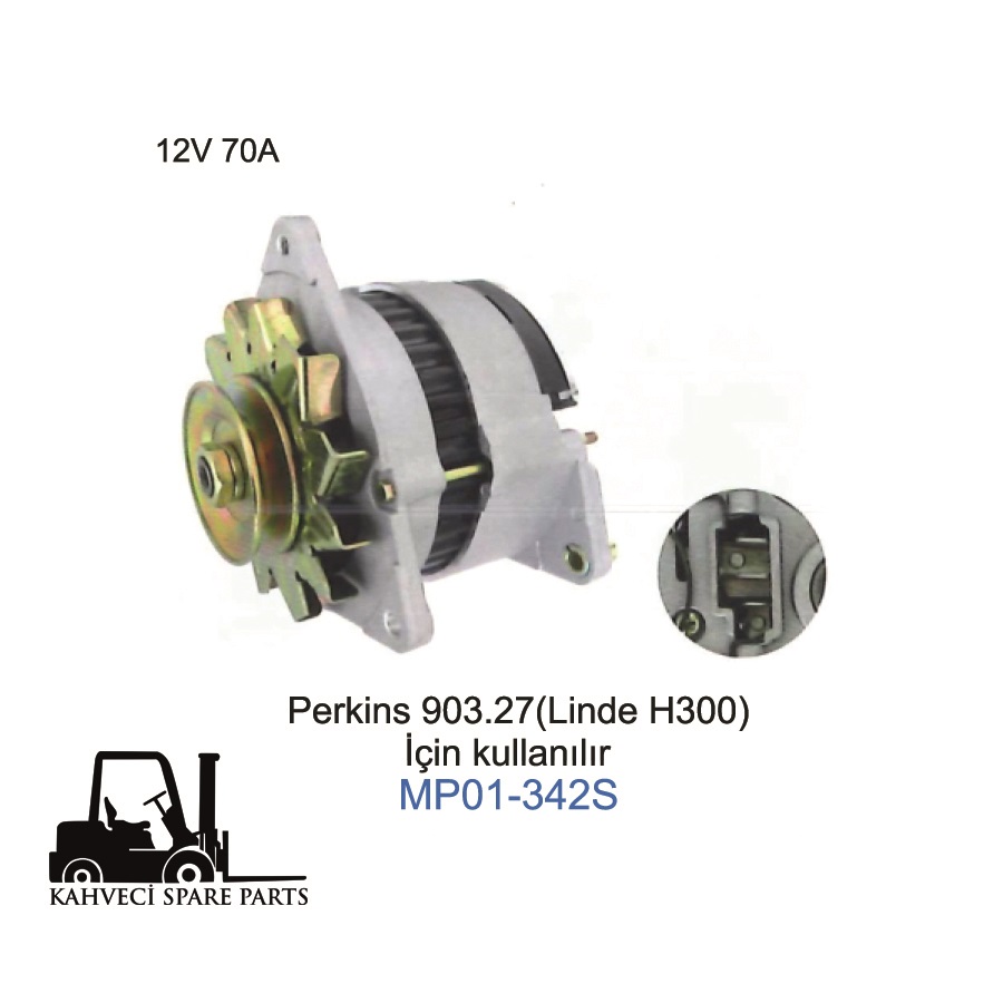 MP01-342S - Şarj Dinamosu