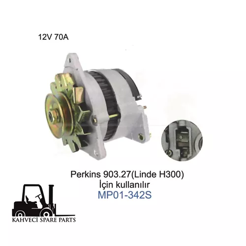 MP01-342S - Şarj Dinamosu