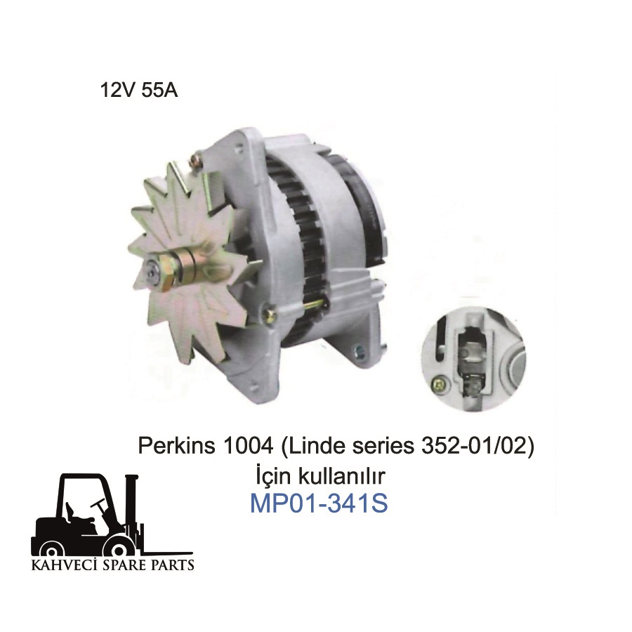 MP01-341S - Şarj Dinamosu