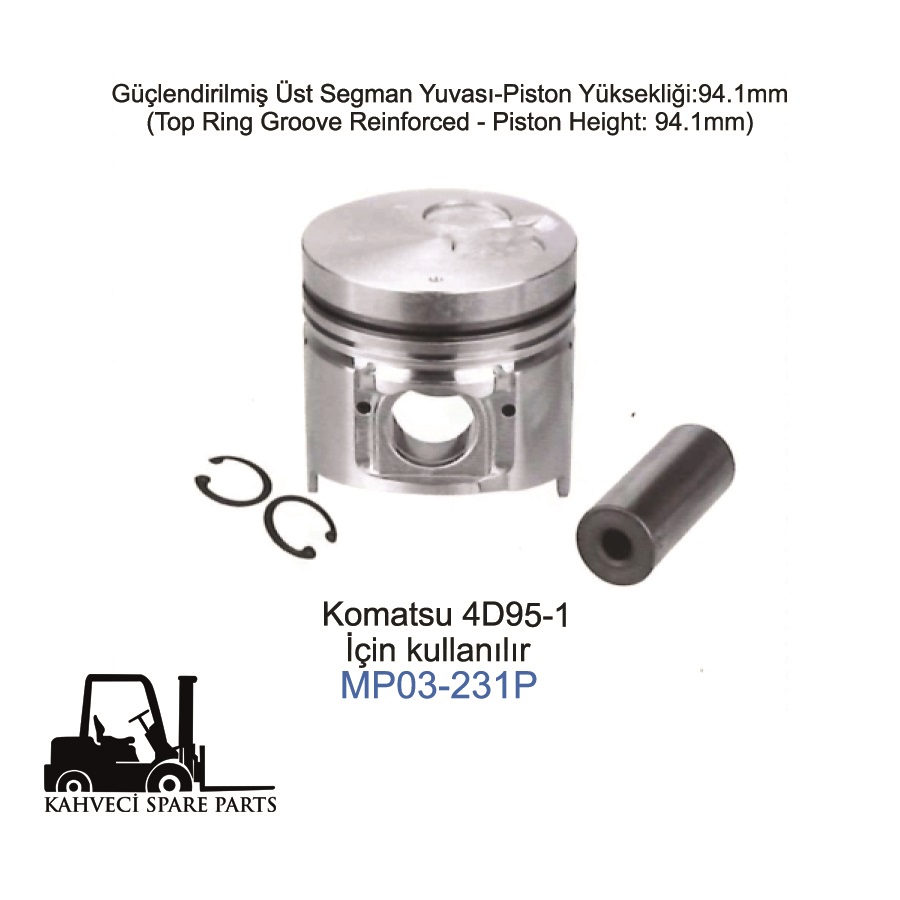 MP03-231P - Piston