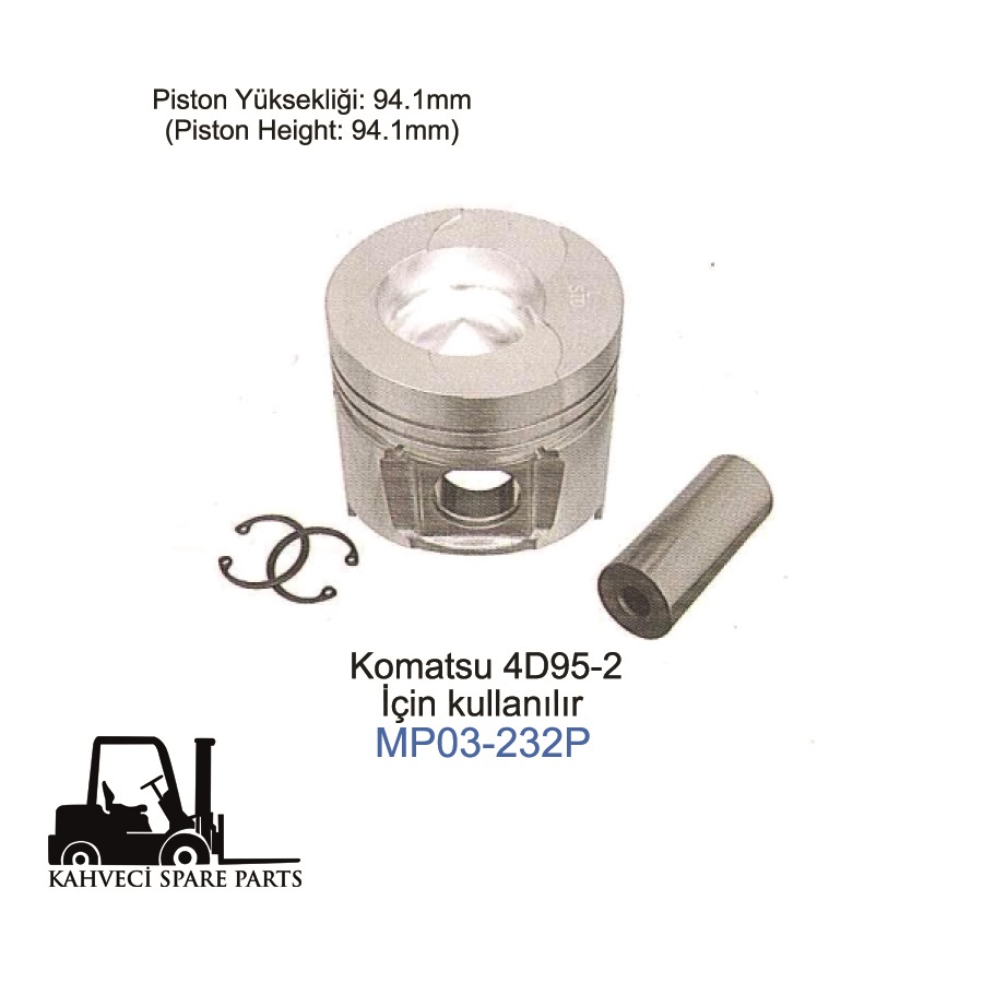 MP03-232P - Piston