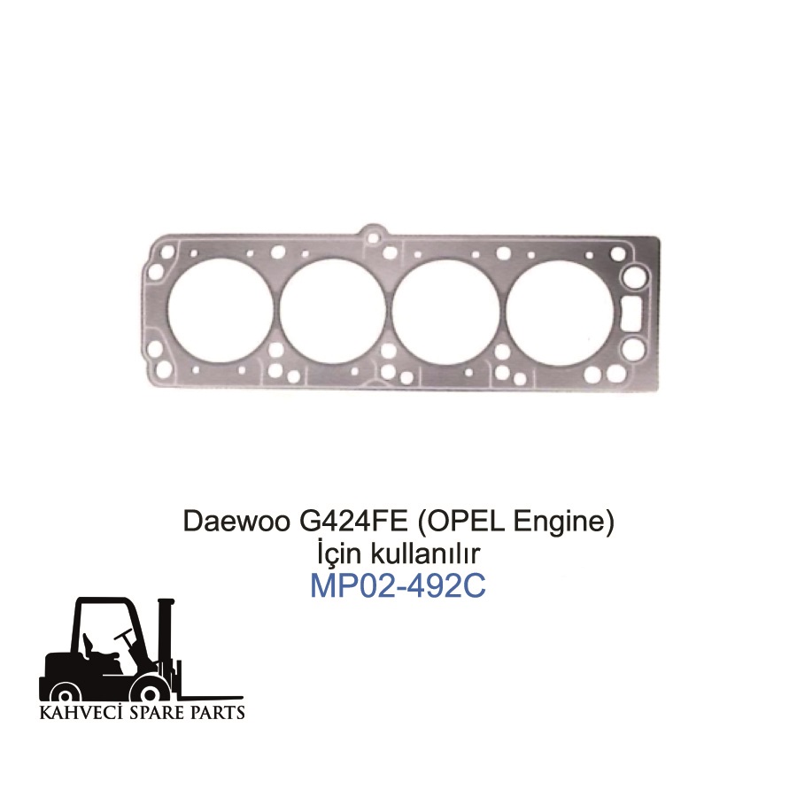 MP02-492C - Silindir Kapak Conta